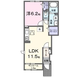 グラジオラス　Ⅲ（高崎市石原町）の物件間取画像